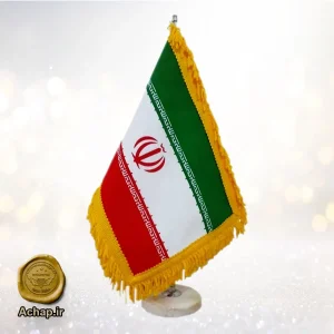 پرچم ایران رومیزی ساتن