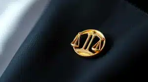 بج سینه برای وکلا یک بج سینه ترازو عدالت بر کت یک آقای وکیل