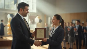 لوح تقدیر مدرسه