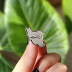 بج سینه ایران نقره ای